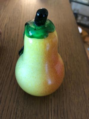 Vintage Art Glass Fruits