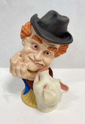 1981 Red Skelton Statue Figurine "Clem Kadiddlehopper" by Hal Reed