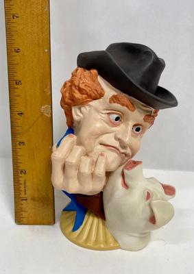 1981 Red Skelton Statue Figurine "Clem Kadiddlehopper" by Hal Reed