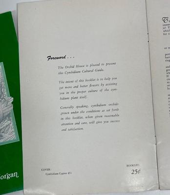 4 Plant Botanical Booklets