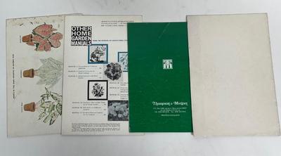 4 Plant Botanical Booklets