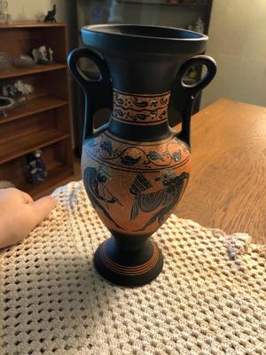 Souvenir Greek Pottery and Figurine