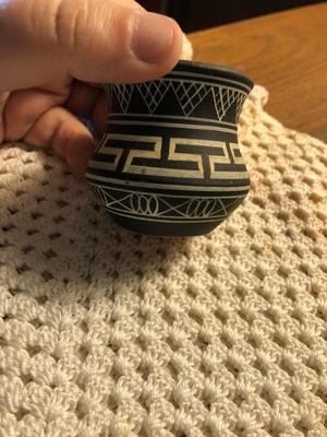 Souvenir Greek Pottery and Figurine