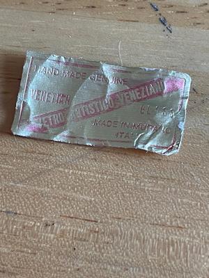 Vintage Venetian Tomato and Pepper Art Glass