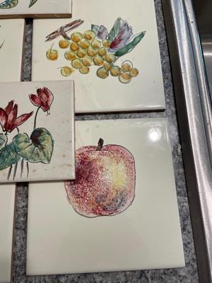 Handpainted Italian Ceramic Tiles