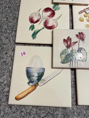 Handpainted Italian Ceramic Tiles