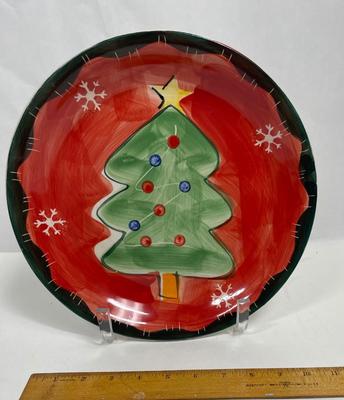 Christmas Tree Studio 33 Ceramic Platter