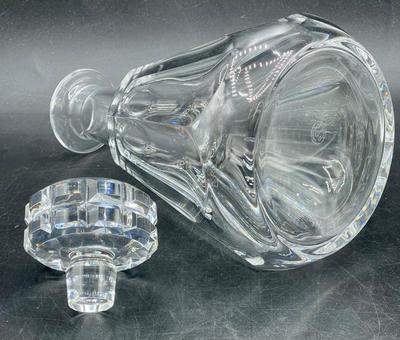 Vintage Baccarat Talleyrand Clear Cut Crystal Decanter Liquor Barware