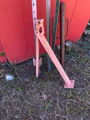 Fence Post pounder - t-posts and a post pulling tool