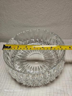 Lot 64: Beautiful Crystal Bowl & Crystal Pitcher