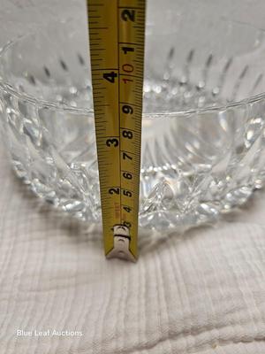 Lot 64: Beautiful Crystal Bowl & Crystal Pitcher