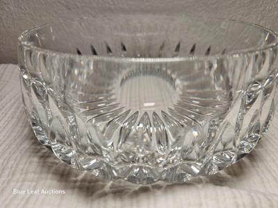 Lot 64: Beautiful Crystal Bowl & Crystal Pitcher