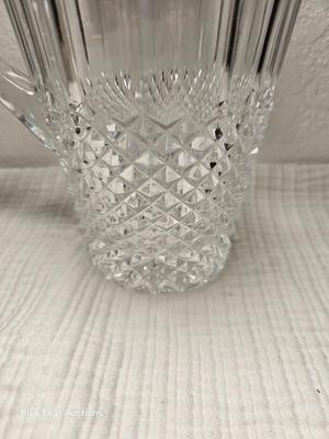 Lot 64: Beautiful Crystal Bowl & Crystal Pitcher