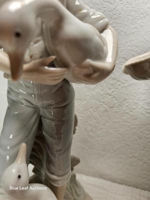 Lot 65: Farm Boy & Girl Porcelain Figurines