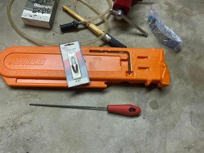 Columbia’s 3-1/2” Bench Vise, Chainsaw Goods & More