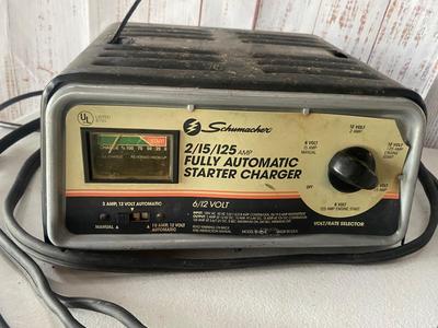 Schumacher Battery Charger, Grease Gun and Lubriplate Grease