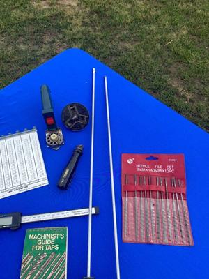 Cool tools, Bolt Gage, Mini Files, Super Long Reach Screwdrivers, and more!