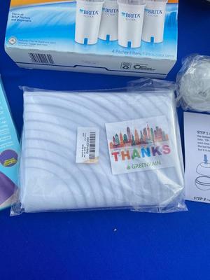 Ice SpereTech Silicone Ice Ball Maker, Silicone Pastry Mat, A Pewter Lion & Lamb , A Variety of Goodies