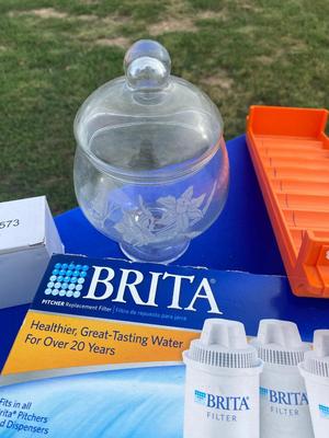 Ice SpereTech Silicone Ice Ball Maker, Silicone Pastry Mat, A Pewter Lion & Lamb , A Variety of Goodies