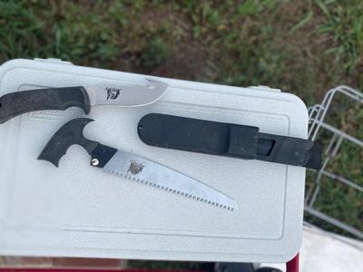 Happy Camper Supplies with Super Sharp ***Knife Saw Combo