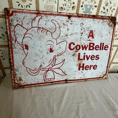 Enamel Sign for CowBelles