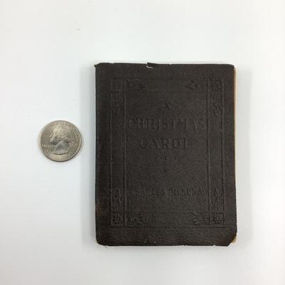 547 A Christmas Carol by Charles Dickens Antique Pocket Size Book