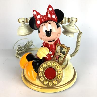 550 Mickey Unlimited Minnie Mouse Desk Telephone