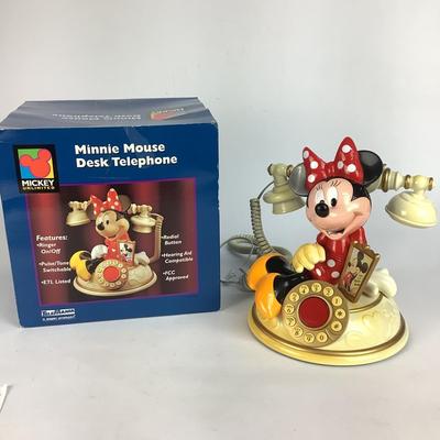 550 Mickey Unlimited Minnie Mouse Desk Telephone