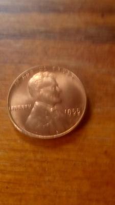 LOT 73 1955 LINCOLN CENT