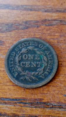 LOT 78 1849 LARGE CENT