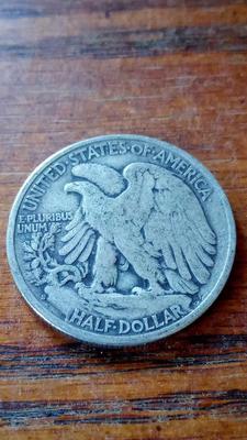 LOT 79 1943-S WALKING LIBERTY HALF DOLLAR