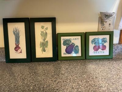 Vintage Vegetable Art Prints