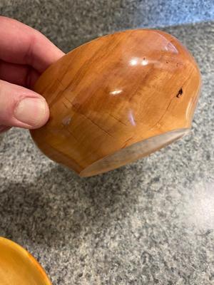 Mixed Maker Wooden Bowls Lot