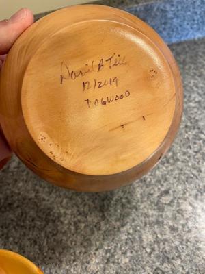 Mixed Maker Wooden Bowls Lot