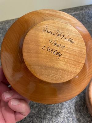 Mixed Maker Wooden Bowls Lot