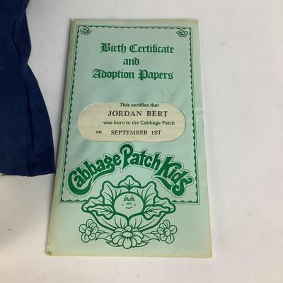 556 Vintage 1984 Soft Head Cabbage Patch Kid