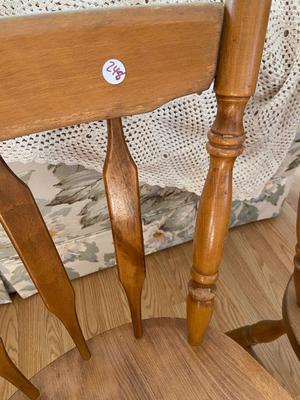 Vintage Maple Dining Chairs