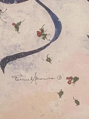 Vintage Reimel Abrams Watercolor Paintings, Framed and Signed