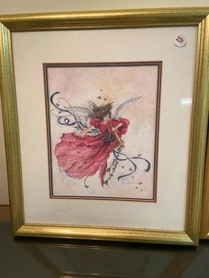 Vintage Reimel Abrams Watercolor Paintings, Framed and Signed