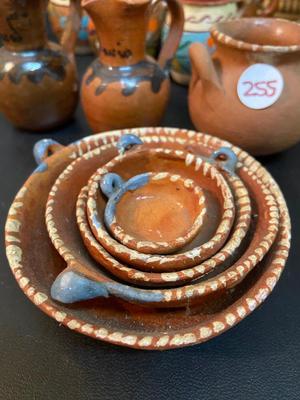 Vintage Red Clay Mexican Pottery Lot