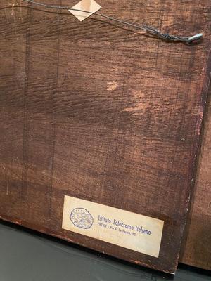 Classical Art Decoupage Portaits on Wood (From Italy)