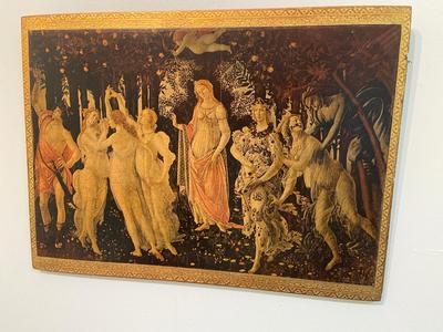 Classical Art Decoupage Portaits on Wood (From Italy)