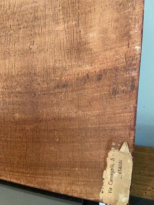 Classical Art Decoupage Portaits on Wood (From Italy)