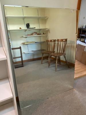 Unframed Rectangular Mirror