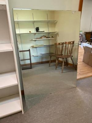 Unframed Rectangular Mirror