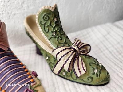 Lot 73: Miniature Shoe Collectibles