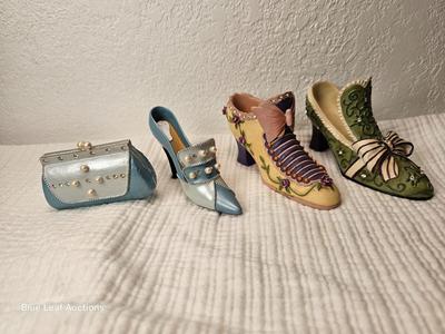 Lot 73: Miniature Shoe Collectibles