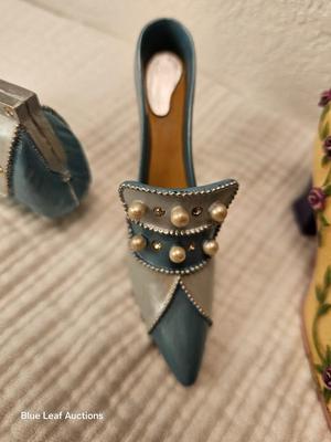 Lot 73: Miniature Shoe Collectibles