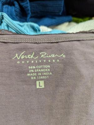 Assortment Brands Of Clothing Sizes Large To Extra Large