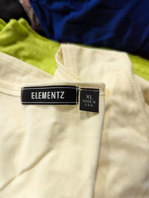 Assortment Brands Of Clothing Sizes Large To Extra Large